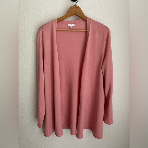 J.Jill Mauve Cardigan - Picture 3 of 6